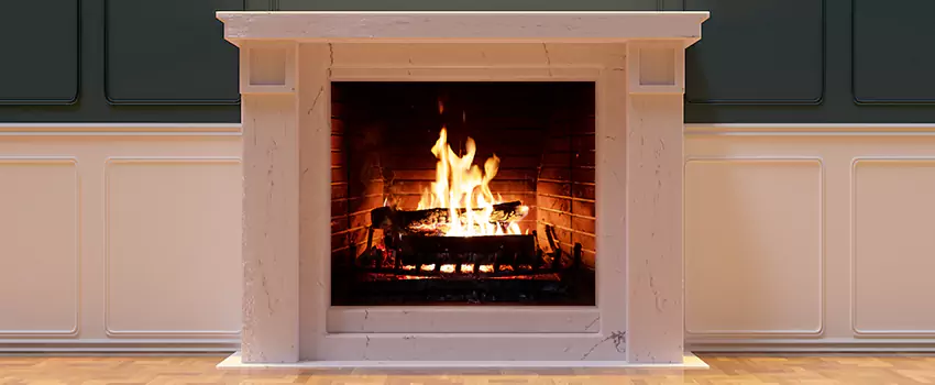 Decorative Electric Fireplace Installation in Palm Coast, Florida