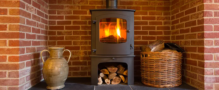 Metal Firebox Installation For Fireplace in Palm Coast, Florida