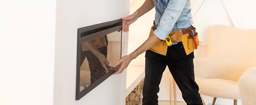 Metal Fireplace Installation in Palm Coast, Florida