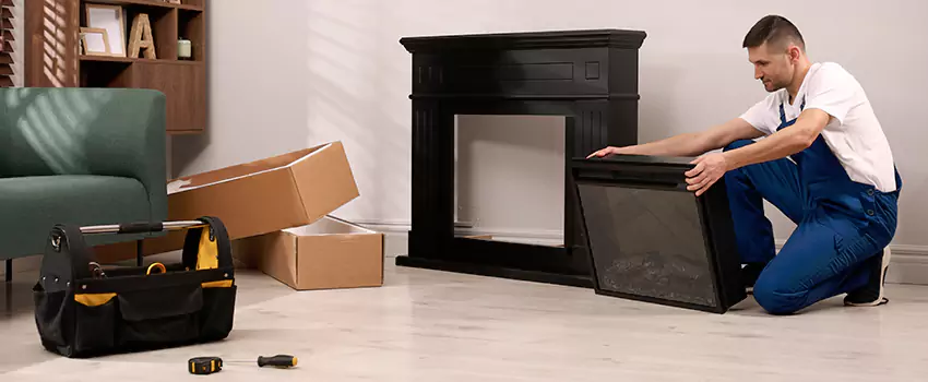 Old Rusted Metal Fireplace Repair And Replacement in Palm Coast, FL